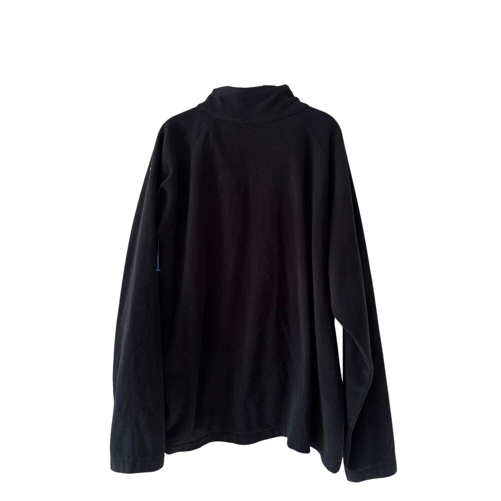 Columbia Black XXL Fleece Pullover Quarter Zip - Picture 7 of 7